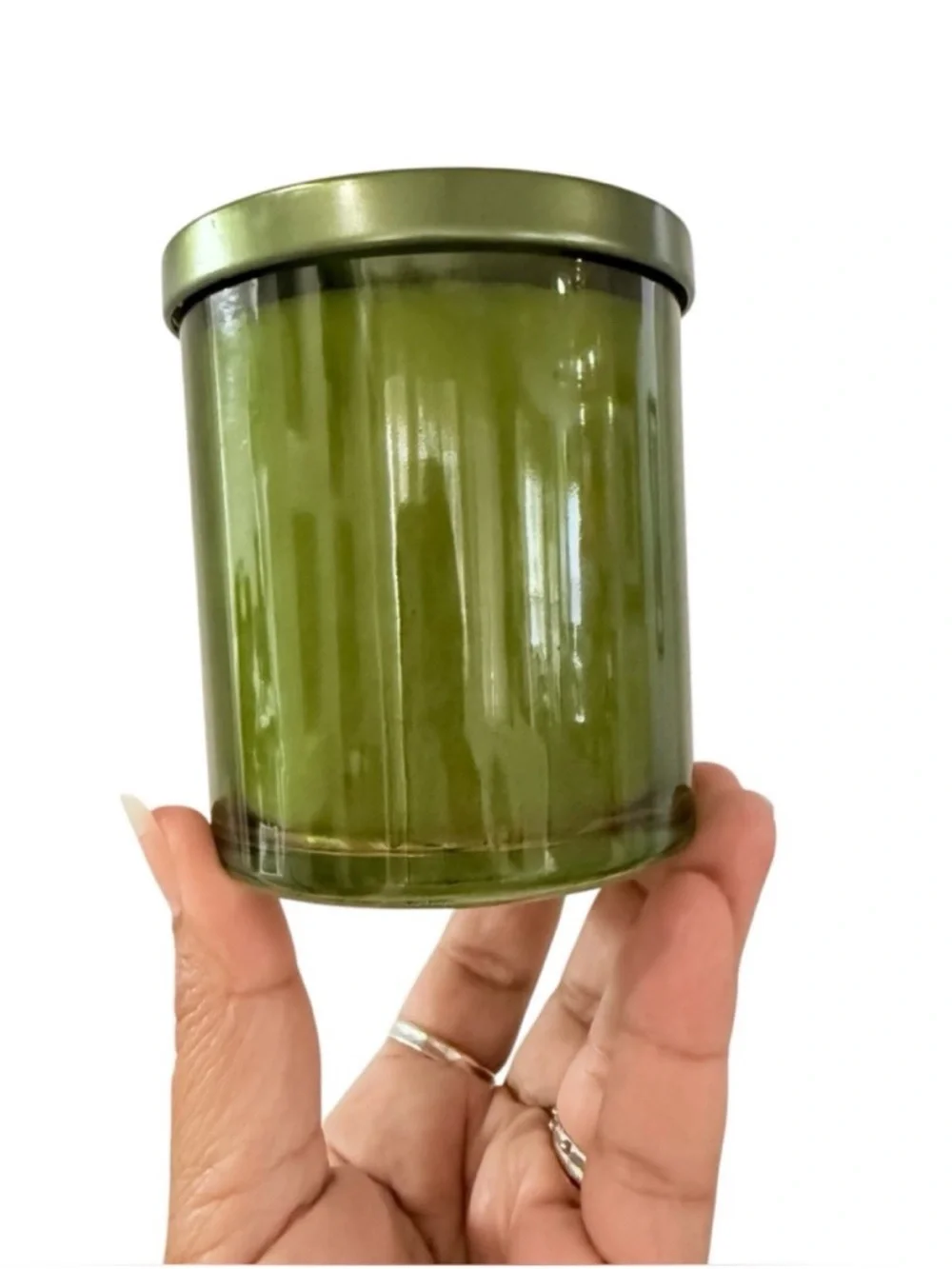 Leoben Company Tomato Garden Luxury Scented Candle - Olive Green
